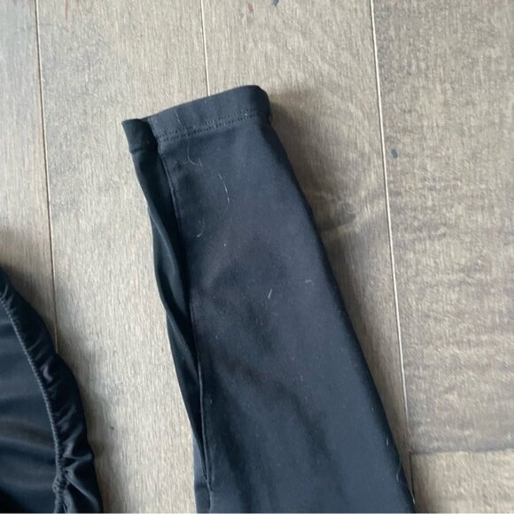 Black Kids Leggings and Leotard Set Dance Gymnastics cheerleading - Picture 4 of 8